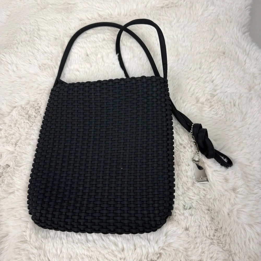 Nine West Woven Black Shoulder Bag‎